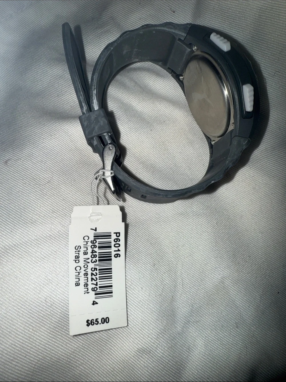 Puma Gray and White Digital Sport Watch